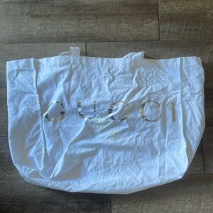 Gucci White shoulder Tote Bag
